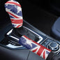 Horeset Union Jack Car Handbrake Cover Soft Gear Shift Knob Cover Set for Women Breathable Car Grab Handle Cover Universal Fits Most SUV/Sedan/Truck/Van - color: Union Jack