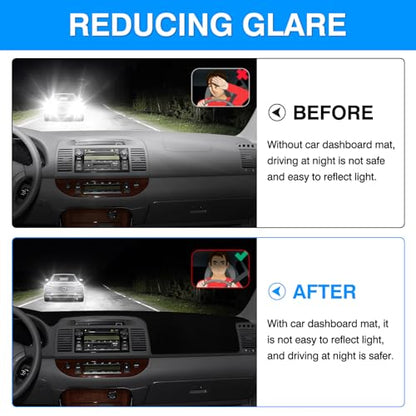 Autorder Dashboard Cover Mat for 2000-2006 Toyota Camry Accessories Dash Cover Upgrade Velvet Dash Mat Sunshade Glare UV Rays Protector - size: 2000-2006 Toyota Camry