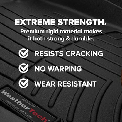 WeatherTech Custom Fit FloorLiners for Honda CR-V - 1st & 2nd Row (463161-460982), Grey - color: Grey