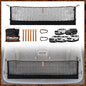 Truck Bed Cargo Net Trunk Netting Compatible with 2021-2026 Chevy Suburban&Tahoe|GMC Yukon&Yukon XL| Escalade Accessories, Pickup Cargo Organizer SUV Sedan Storage Net w/Heavy Duty Carabiners - style: 2021+ Yukon & Tahoe & Suburban