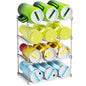 Yieach Larger Compartments Stackable Water Bottle Organizer for 40 oz Stanley Cup Holder,Yeti and Other Tumbler Organizer,4 Tier Wine Rack and Waterbottle Storage Rack for Kitchen Cabinets,Countertop - size: 4 Tier Hold 12 Bottle