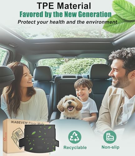All Weather Cargo Liner Fit for 2020-2022 Honda CR-V (Only for Hybrid) - Custom Fit TPE Rubber Trunk Mat Accessories for Honda CRV Hybrid 2020-2022 - size: 2020-2022 CRV Cargo Liner (Only for Hybrid)