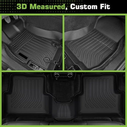 Floor Mats for Chevy/Chevrolet Sonic 2012-2020, Heavy Duty TPE Waterproof Non-Slip All Weather Protection Custom