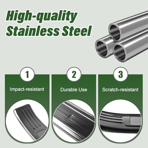 Door Sill Protector for Toyota Highlander 2020-2026 Stainless Steel Door Sill Guards