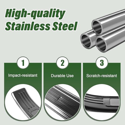 Door Sill Protector for Toyota Highlander 2020-2026 Stainless Steel Door Sill Guards
