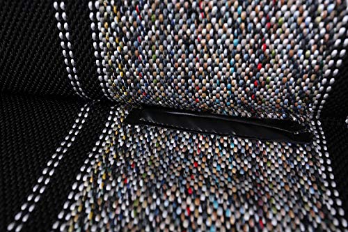 West Coast Auto Universal Baja Saddle Blanket Bench Full Size Seat Cover Fits Ford, Chevrolet, Dodge, and Full Size Pickup Trucks (Black) - color: Black