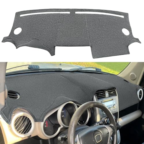 Dash Cover Mat Custom Fit for Honda Element Dashboard Pad Cap Carpet Protector K250 (Darkgray) - color: Dark Gray