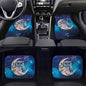 Moon Owl Blue Galaxy Automotive Floor Mats Front and Rear Car Mat Carpet Set 4 Pcs Fit for SUV,Vans,sedans,Trucks - color: Moon Owl Blue Galaxy