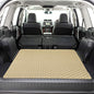 FH Group F16501BEIGE-46 Deluxe Heavy Duty Faux Leather Diamond Pattern Multi-Purpose Beige Automotive Cargo Liner fits most Cars, SUVs, and Trucks, 46 inches - color: Beige, size: 40 x 46 Inches