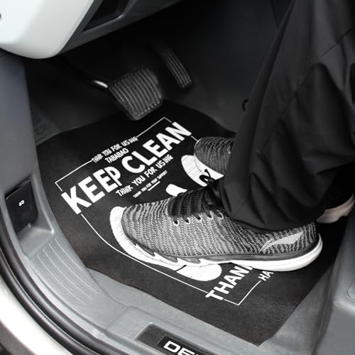 Disposable Car Floor Mats, Automotive Floor Mats Carpets Protector Cover, Universal Fit Auto Floor Mats, Protective Front Rear Floor Mat for Cars Details Vehicles Truck SUV, 18 x 20 inch (30pcs)