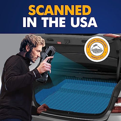 Premium Cargo Liner for Mercedes-Benz E 350 2019-2023 - 100% Protection - Custom Fit Car Trunk Mat - All-Season Black Cargo Mat - 3D Shaped Laser Measured Trunk Liners for Mercedes-Benz E450
