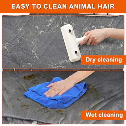 Dog Car Seat Cover Compatible with 2021-2025 Ford Bronco Sport, Waterproof Pet Bench Seat Cover for Back Seat, 600D Heavy Duty Scratch Proof Nonslip Truck Seat Covers for Dogs - size: 2021-2025 Bronco Sport
