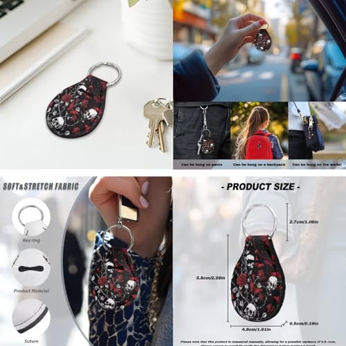 Skull Rose Butterfly Print Red Black 15 Pack Car Seat Cover Set, Car Accessories Set Front Rear Seat Covers Steering Wheel Cover Seat Belt Covers Car Headrest Cover - color: Skull Rose Butterfly Print Red Black
