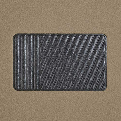 Motor Trend Premium Inter-Lock Backing Carpet Car Floor Mats - Front & Rear, Thick & Durable Auto Protection, Fits Most Cars Truck SUV Coupe Sedan - color: Medium Beige