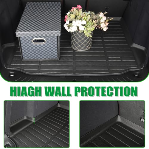 for Nissan Kicks Floor Mats 2024 2023 2022 2021 2020 2019 2018,All Weather Floor Mats 1st & 2nd Row Floor Liner Custom Fit Accessories 2018-2024