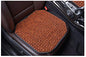 Wood Beaded Car Seat Cushion Cooling Car Office Chair Beaded seat Covers for Cars Truck Seat Cushion Large Wooden Bead Covers Autumn Summer 1-PC (1-Coffee-FD) - color: Coffee