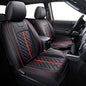 Tacoma Seat Covers Compatible with Toyota Tacoma 2005-2024 2025 2026 Truck Access Crew Double Extended Cab TRD Sport Offroad Limited SR5 V6 Airbag Compatible Car Cushions(Full Set/Black-Red) - color: Full Set/Black-Red