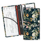Leather Car Registration and Insurance Card Holder, Cute Car Accessories Vehicle Glove Box Car Organizer for Documents, Cards, License Boho Luxury Flowers - color: Boho Luxury Flowers