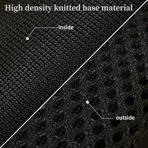 6" Extra Thick Memory Foam Office Chair Cushion – 2-Layer Booster Seat for Back & Tailbone Pain Relief, 18 x 16 x 6in Non-Slip Cushion with Carry Handle for Wheelchair, Car, and Airplane