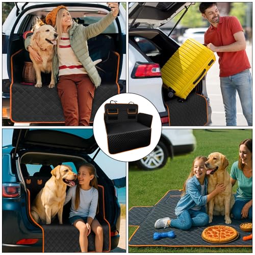 SUV Cargo Liner for Dogs for Lucid Gravity 2025-2026, Waterproof Non-Slip Pet Trunk Protector Scratchproof Dog Blanket Easy to Clean