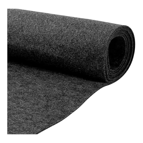 78"x26" Underfelt Carpet for Car, High Grade Felt Fabric Durable Underfelt Car Subwoofer Carpet Liner, Automotive Trunk Liner Felt Roll for Speaker RV Truck Marine Boat Home - color: 78×26 inches