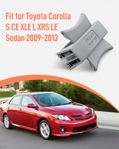 Car Cup Holder Insert Divider Center Console Fit for Toyota Corolla 2009 2010 2011 2012 2013 Cup Holder Divider Plug-in Replaces 55620-12150-E0 Gray
