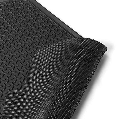 Custom Fit Floor Mats Compatible with Benz 2012-2015 W166 ML Series 2016-2019 GLE Class, Latex Rubber All Seasons Weather Interior Carpet Black by IKON MOTORSPORTS