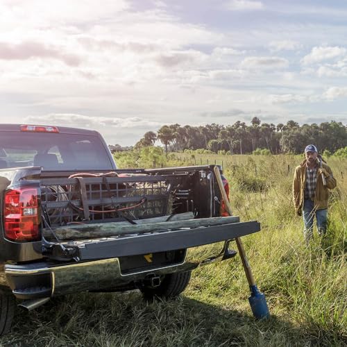 RealTruck Roll-N-Lock Cargo Manager Truck Bed Organizer | CM220 | Fits 2014 - 2018, 2019 Ltd/Lgcy Chevy/GMC Silverado/Sierra 5' 9" Bed (69.3")