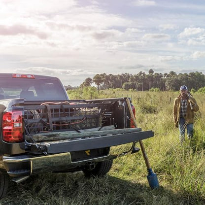 RealTruck Roll-N-Lock Cargo Manager Truck Bed Organizer | CM220 | Fits 2014 - 2018, 2019 Ltd/Lgcy Chevy/GMC Silverado/Sierra 5' 9" Bed (69.3")