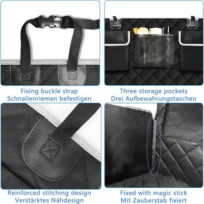 Car Cargo Liner for Dogs for Jeep Wrangler JL 2 or 4 Doors 2018-2024,Pet Cargo Mat Trunk Mat Dog Seat Mat Trunk Mat Protector Car Boot Cover Mat Pet Seat Cover Mat