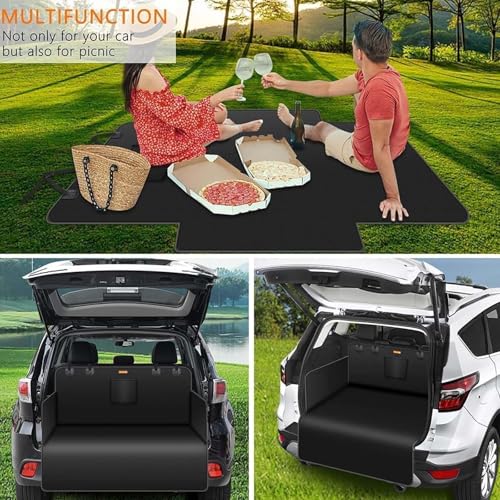 Car Cargo Liner for Dogs for Ford Explorer 2020-2025 Waterproof Washable Dirt Resistant Boot Liner Protector Pet Back Seat Mat Accessories