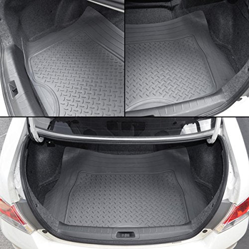 BDK Universal Fit Premium Cargo Car Trunk Mat/Liner - PVC (Gray) (31.5" x 50") - color: Gray