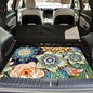 Universal Car Trunk Mat, All Weather Trunk Protection Cargo Liner, Stylish Vehicle Interior Accessories, Durable Cargo Mat Rear Trunk Line Suitable for Most Car (Colorful Flowers, 29" x 39")