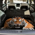 Universal Car Trunk Mat, All Weather Trunk Protection Cargo Liner, Stylish Vehicle Interior Accessories, Durable Cargo Mat Rear Trunk Line Suitable for Most Car (Tiger Staring Pattern, 29" x 39") - color: Tiger Staring Pattern