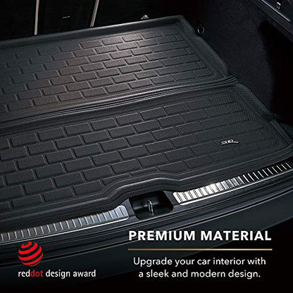 3D MAXpider All-Weather Rear Trunk Mat for Tesla Model 3 2017-2021 Premium Custom Fit Cargo Liner