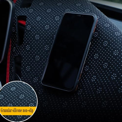 Dashboard Cover for Benz GLE 2020 to 2025,Black Custom Fit Polyester Dash Mat,Non-Slip Sun Shade & Heat Protector,Anti-Glare Dashboard Cover Mat