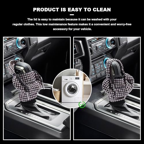 Universal Hoodie Car Gear Shift Cover, Funny Shifter Hoodie, Most Car Gear Shift Levers - color: qianniaogezi, size: 1 Piece