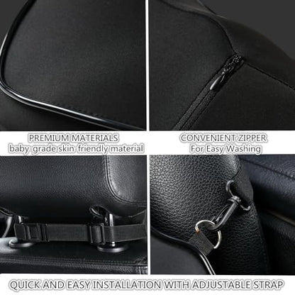 Car Neck Support Pillow,Car Neck Pillow for Relieving Neck Fatigue 100% Soft Memory Foam,Ergonomic Design