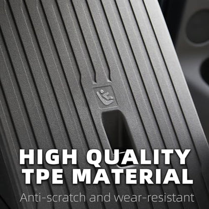 3PCS Cargo Liner Rear Seat Back Cover for 2026 Tesla Model Y Juniper 5-Seater, Injection Molded Seat Back Protector Mats, Waterproof Scratch Resistant Anti-Kick Backrest Covers for Trunk Cargo Area - size: for 2026 Tesla Model Y Juniper