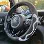 PINCTROT Large Size Comfy Grip Steering Wheel Cover, Anti-Slip Design, 15.5-15.75 Inch(Silicone White) - color: 5.White, size: Large Size[15 1/2''-15 3/4'']