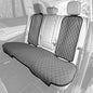 FH Group Car Seat Cushion Rear Set Faux Leather Automotive Seat Cushions - Universal Fit, Rear Car Seat Cushion, Car Seat Cushions With Non-slip Silicone Backing for SUV, Sedan, Van Gray - color: Gray, style: Rear Set