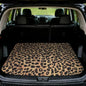 Car Trunk Mat - Universal Size 29" x 39", Leopard Print Pattern Cargo Liner, Car Accessory for SUVs/Sedan/Wagons, Durable Protective Mat, Trunk Liner for Families/Travel Enthusiasts - style: Leopard Print-3