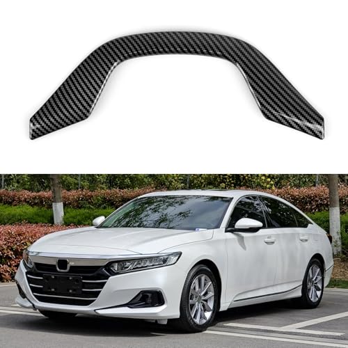 for Honda Accord 2018 2019 2020 2021 2022 10th Gen Accessories Car Decals ABS Carbon Fiber Stickers - color: Carbon Fiber a