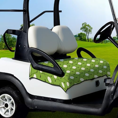 Golf Cart Seat Covers Golf Cart Seat Towel Blanket Group - color: Olive-green Golf