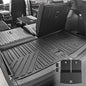 Cargo Mat with Backrest Mats for Volkswagen VW Atlas 6/7 Seats 2018-2025 2026 Car Mat Accessories(Not Fit Cross Sport), All Weather TPE Trunk Cargo Liner(Cargo Mat with Backrest Mats)