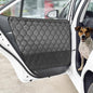 Dog Car Door Protector Universal Extra Thick & Big Pet Vehicle Door Guard Cover with Storage Pockets for Sedans, Trucks, SUVs, Anti-Scratch Nonslip Machine Washable Black (2 Pack)