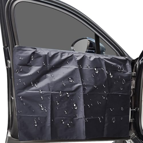 2 Pack Car Door Panel Covers Window Tint Tools 41 x 35 Waterproof Car Door Cover Protector Reusable for Window Film Tint Application Car Panel Scratchproof Guard Tool