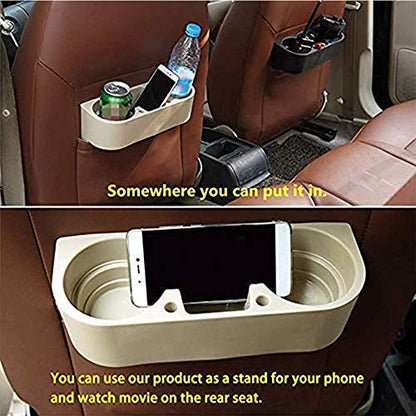 Heart Horse Car Gap Filler, Console Side Pocket, Car Seat Pocket Organizer for Cellphones Wallet Coin Key and Cup Holder Suitable Beige - color: Beige