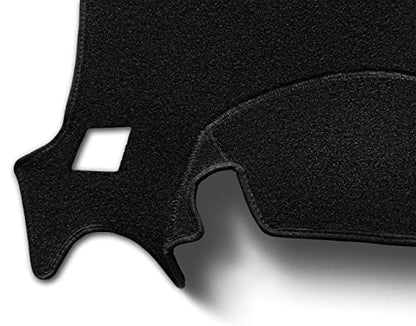 Dash Cover Mat Custom Fit for Nissan Pathfinder Dashboard Cover Pad Carpet Protector(Black) F157 - color: black