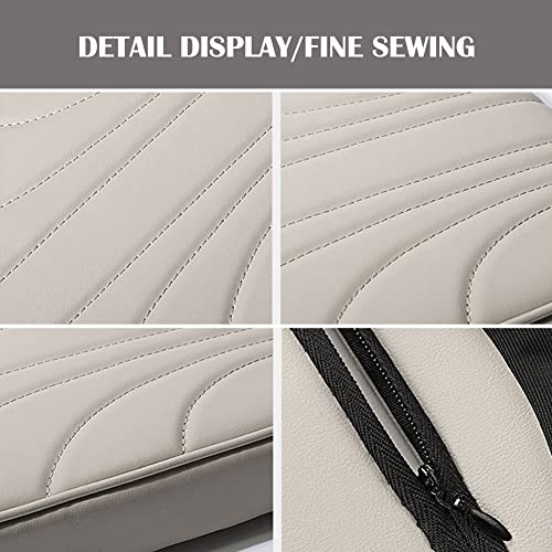 Upgraded Car Center Console Pad,Elbow Rest Pillow,PU Leather Armrest Cushion, Relieve Arm Fatigue,Great for Long-time Driving,Universal Car Armrest Seat Box Cover Protector for Most Vehicles - color: Black2